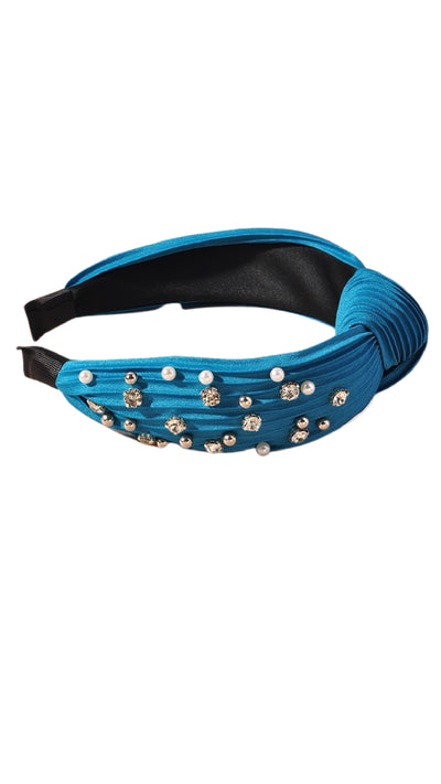 Stunning Headband - Teal - Piper and Hollow Boutique