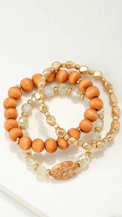 Sloan Bracelet - Brown - Piper and Hollow Boutique