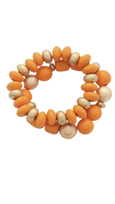 I need This Bracelet - Orange - Piper and Hollow Boutique