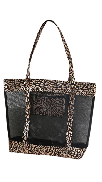 You Animal Mesh Bag- Black - Piper and Hollow Boutique