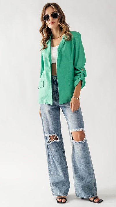 Lucky Me Blazer - Piper and Hollow Boutique