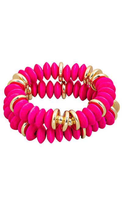 Throw This On Bracelet - Fuchsia - Piper and Hollow Boutique