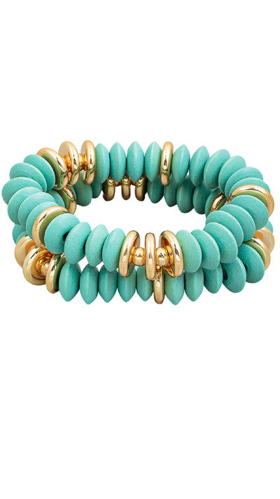 Throw This On Bracelet - Turquoise - Piper and Hollow Boutique