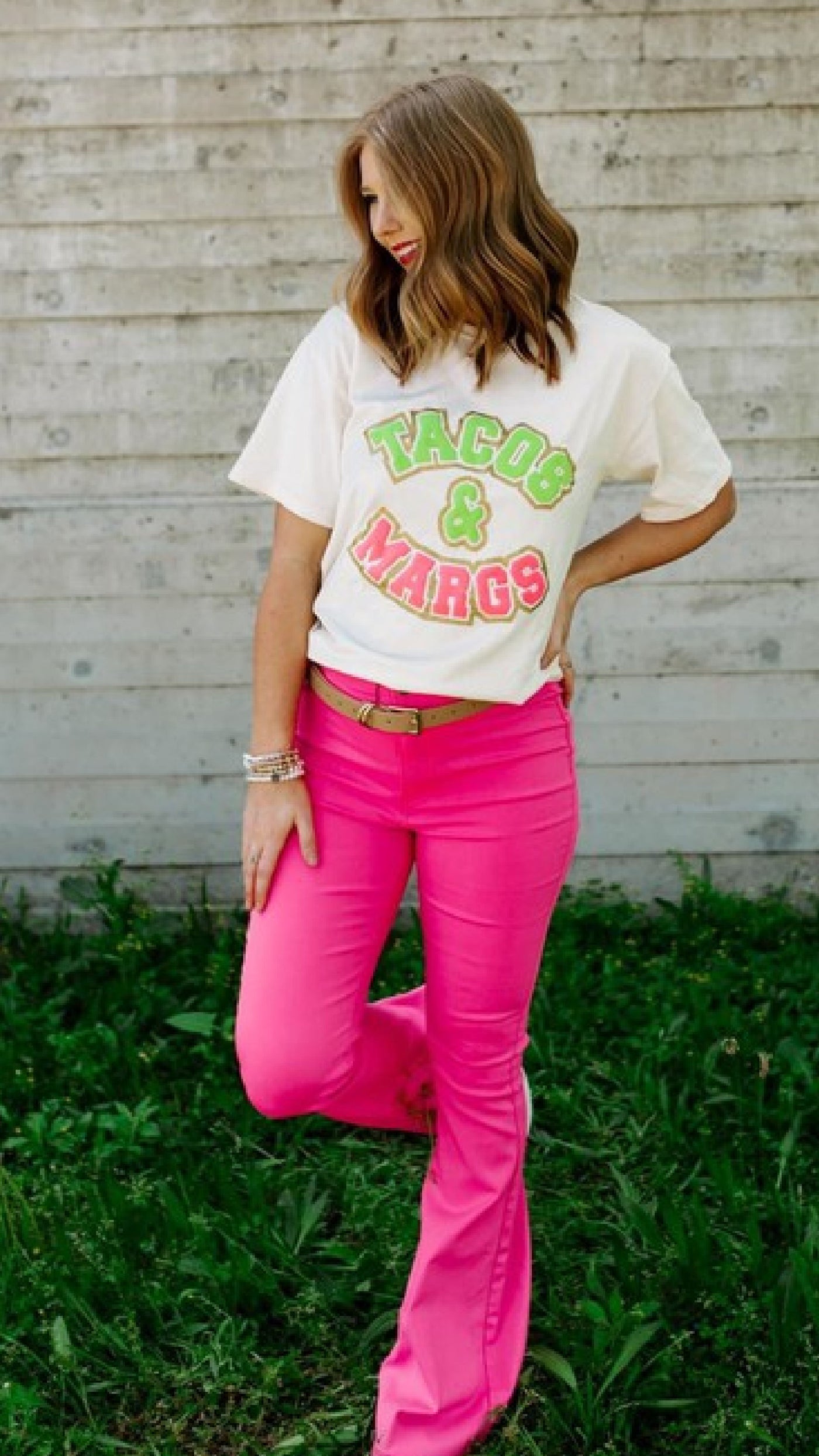 Tacos and Margs Tee - Piper and Hollow Boutique