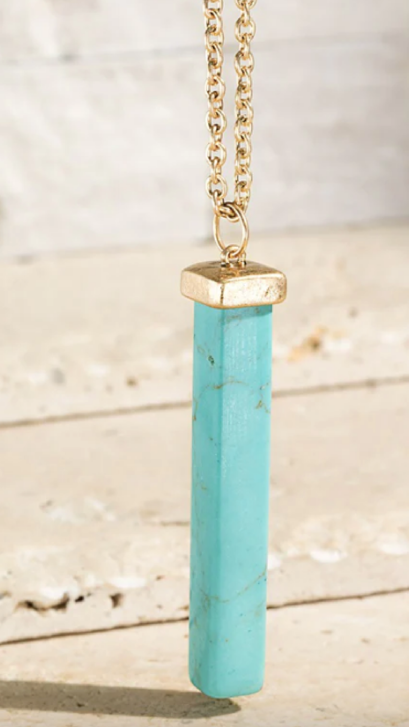 Vision Of Love Necklace - Turquoise - Piper and Hollow Boutique