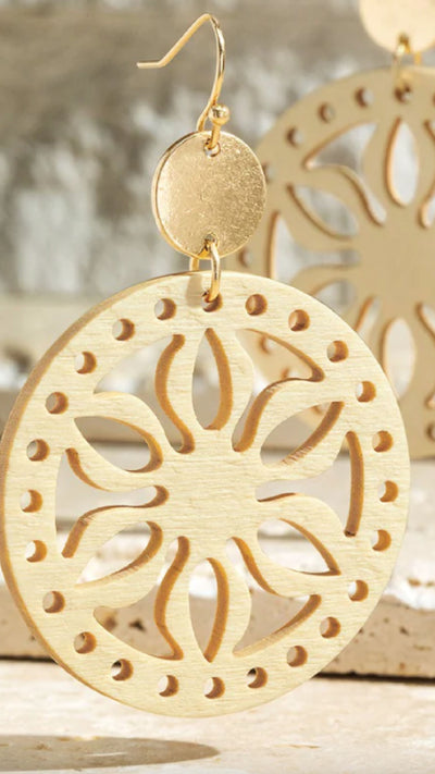 Nothing Left Earrings - Ivory - Piper and Hollow Boutique