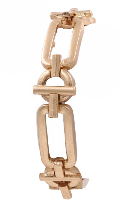 Linked To You Bracelet - Worn Gold - Piper and Hollow Boutique