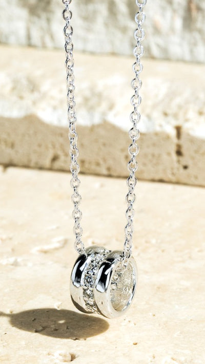 Chelsey Necklace - Silver - Piper and Hollow Boutique