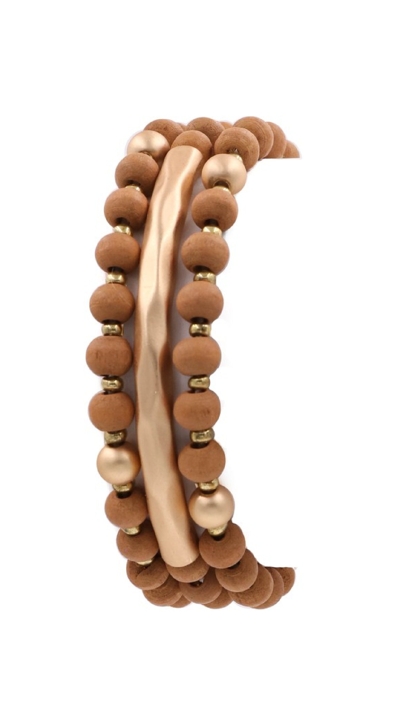 Save Me A Seat Bracelet - Brown - Piper and Hollow Boutique