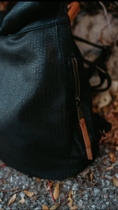 She Drives Me Crazy Backpack - Black - Piper and Hollow Boutique