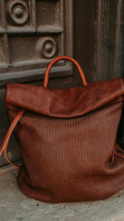 She Drives Me Crazy Backpack - Brown - Piper and Hollow Boutique
