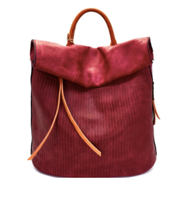 She Drives Me Crazy Backpack - Burgundy - Piper and Hollow Boutique