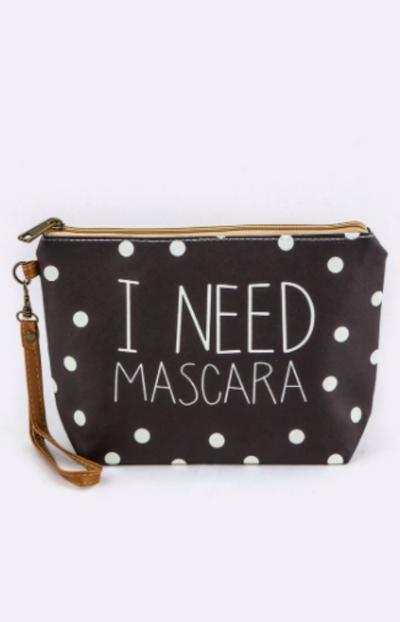 I Love Mascara Makeup Bag - Piper and Hollow Boutique