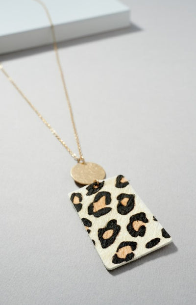 Nothing Left To Say - White Leopard - Piper and Hollow Boutique
