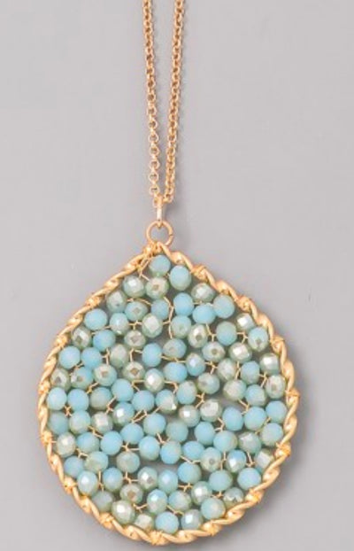 You Know The Time Has Come - Mint Necklace - Piper and Hollow Boutique